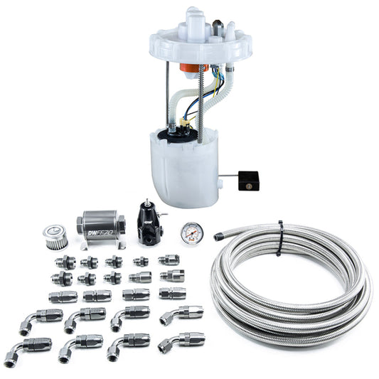 DeatschWerks 12-15 Honda Civic Si/13-15 Acura ILX DW400 Pump Module & Return Kit w/CPE Fuel Lines - RPL Performance