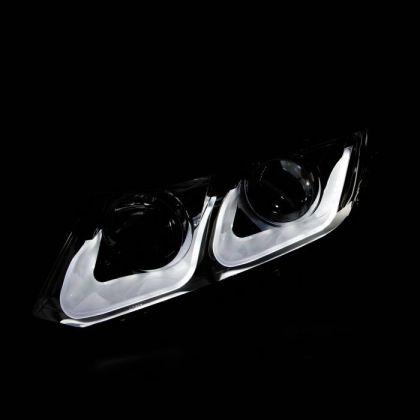 Chrome Housing Projector Headlights w/ U-Bar