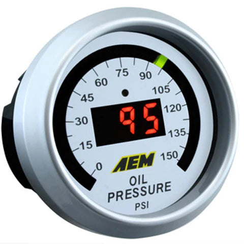 AEM Digital Oil Pressure Gauge