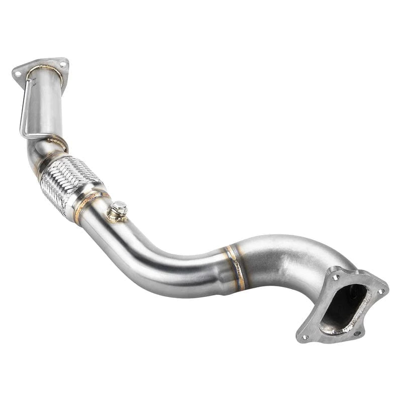 DC Sports Polished Race Header Pipe - 2.5 inch