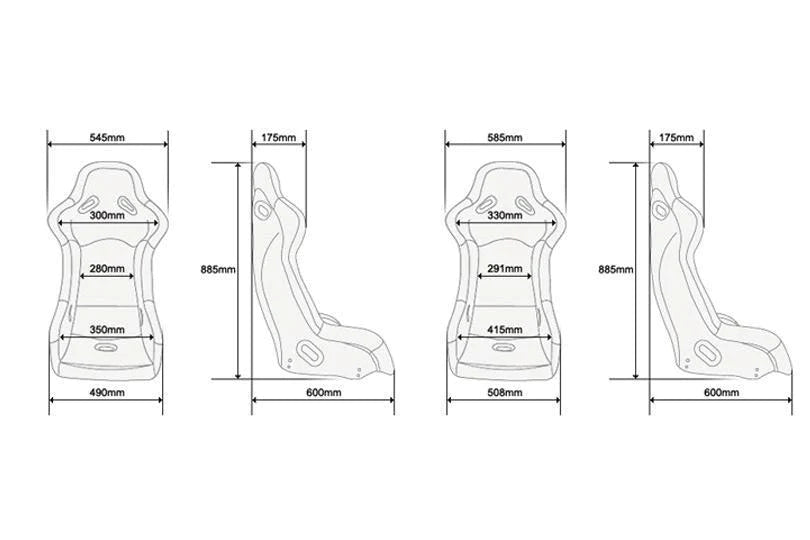 Buddy Club P1 FRP V2 Limited Bucket Seat