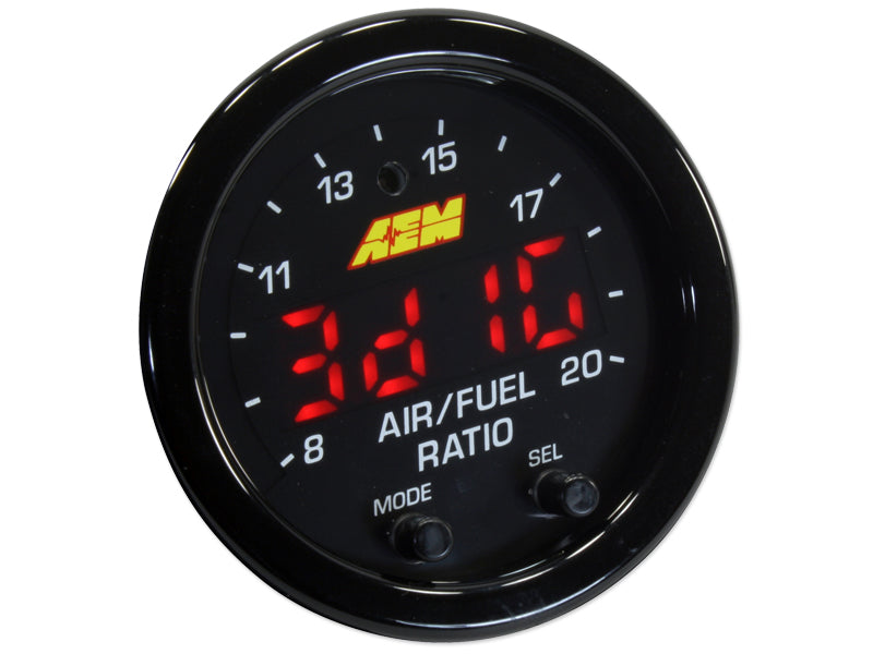 AEM X-Series UEGO Wideband AFR Sensor Controller Gauge