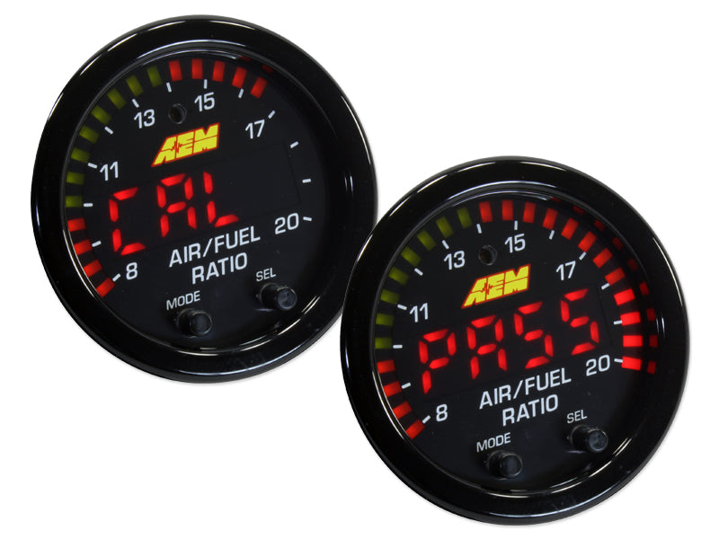 AEM X-Series UEGO Wideband AFR Sensor Controller Gauge