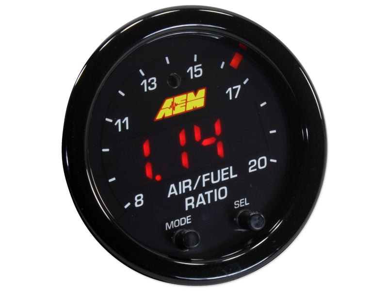 AEM X-Series UEGO Wideband AFR Sensor Controller Gauge