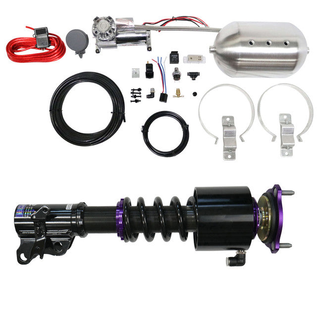 D2 Racing RS Coilovers w/ Front Air Cups